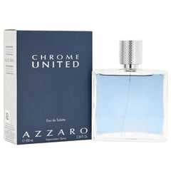 Chrome United by Azzaro cologne for men EDT 3.3 / 3.4 oz New in Box