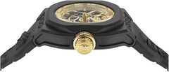 Custom Built – Gold GMT Automatic Watch – Black Dial – Japanese Movement