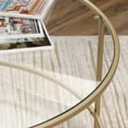 Better Homes & Gardens Nola Coffee Table, Gold Finish