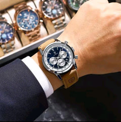 Poedagar Original Men Chronograph top luxury High quality Luminous watch for Men