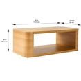 Better Homes & Gardens Juliet Coffee Table, Light Honey Finish