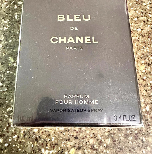 CHANEL Bleu 3.4 fl oz Men's Eau De Parfum Spray From Nordstorm OEM Material!!