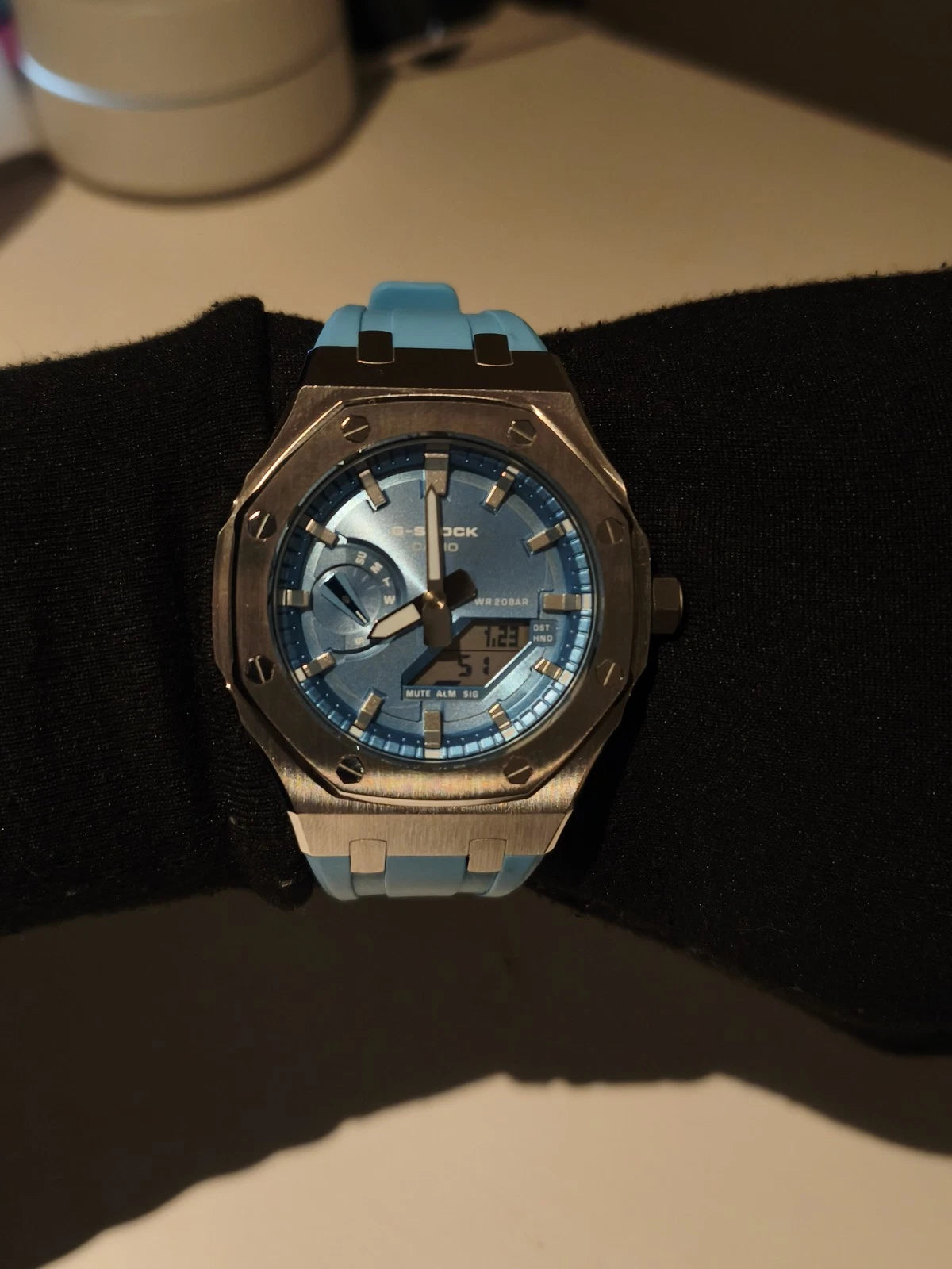 G shock mens watch Ga-2100 Stainless Steel Custom