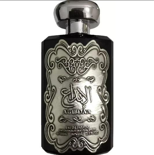 ARD AL ZAAFARAN IBDAA Silver Lasts Up to 72Hours Men Perfume 3.4oz/100ml – EDP