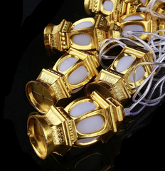 Ramadan / Eid Deluxe Indoor LED Light String Golden Mini Lanterns