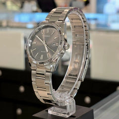 Casio MTP-1302D-1A1VDF Analog Silver Metal Band White Men Watch Original New