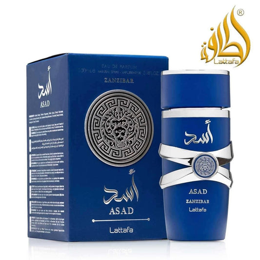 Perfume Unisex Lattafa Asad Zanzibar Eau De Parfum 100Ml Perfume Especiado Árabe