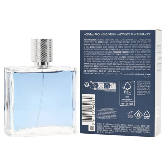 Chrome United by Azzaro cologne for men EDT 3.3 / 3.4 oz New in Box