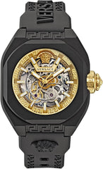 Custom Built – Gold GMT Automatic Watch – Black Dial – Japanese Movement